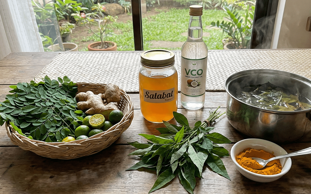 A collection of Filipino natural remedies for immune system health.